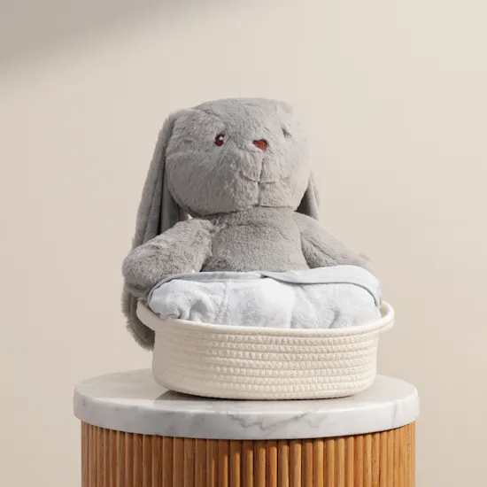 Elli Junior Cozy Cuddles Bath and Comfort Grey Gift Set