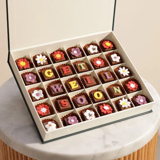 Floward Floral Get Well Soon Chocolate Box