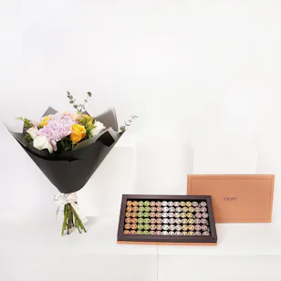 More Large Dates Chocolate Box | Rose Bouquet
