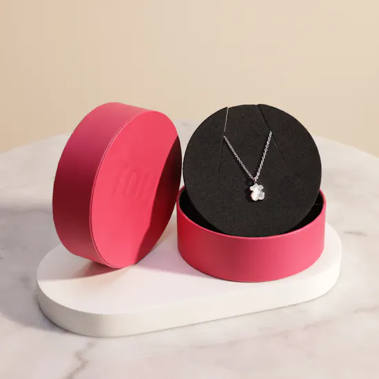 Tous Silver Mother of Pearl Necklace