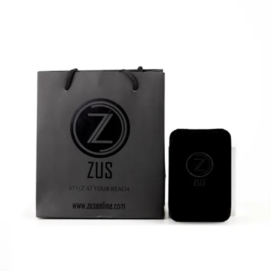 ZUS Magnetic Folding Four Hearts Necklace