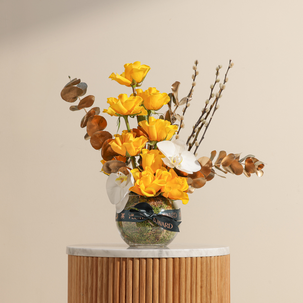 مزهرية زهور حديقة فاخرة