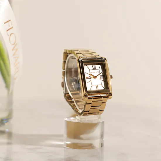Michael Kors Essex Gold Tone Women's Watch | Delightful Flowers