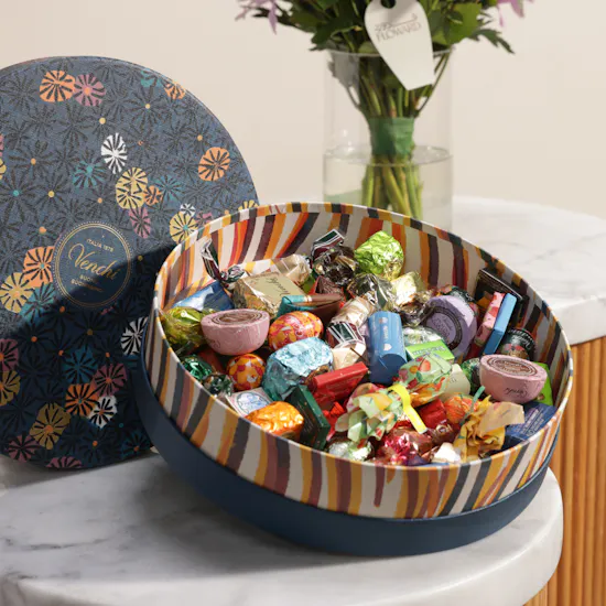 Venchi Murrine Cremino and Chocoviar Chocolate Gift Box | Luminous Flowers