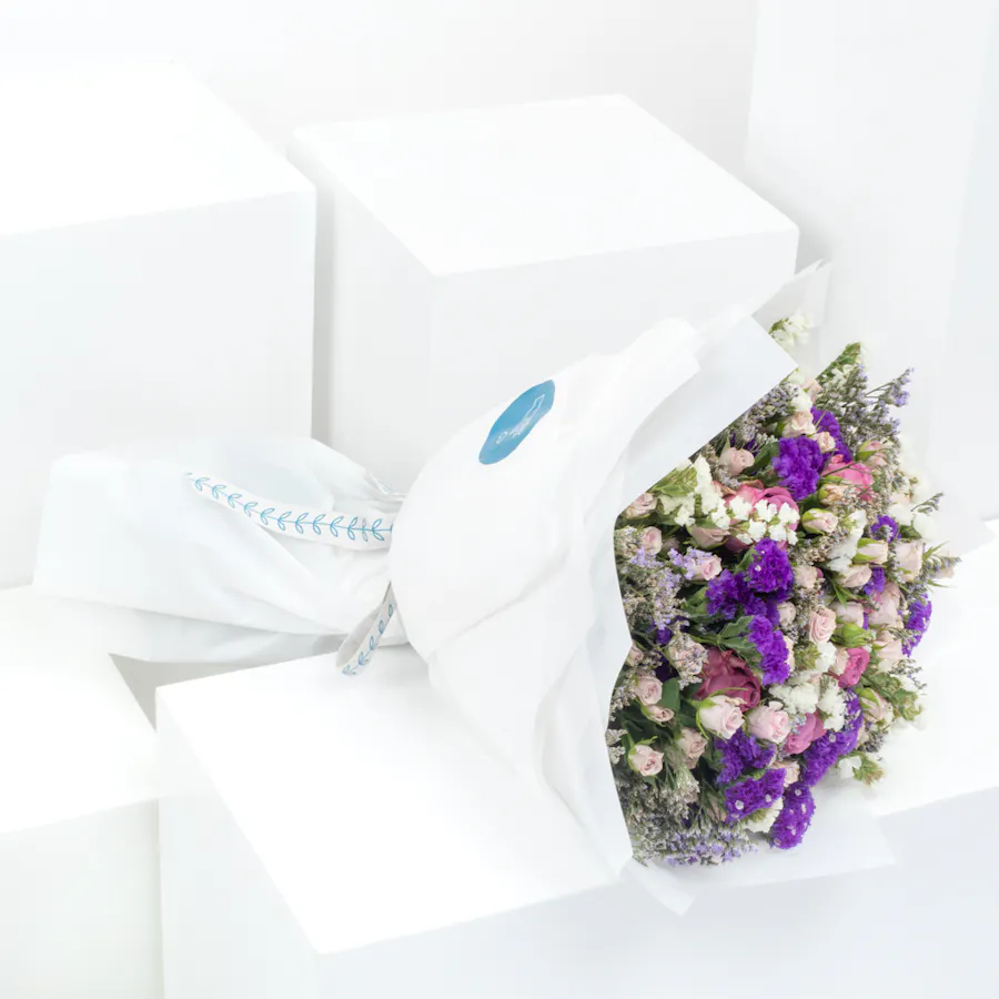 The Purple hope bouquet  5