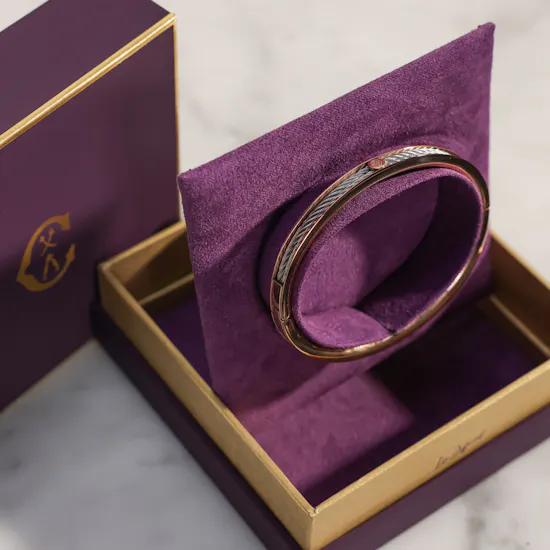 Charriol Forever Rose Gold Women's Bangle