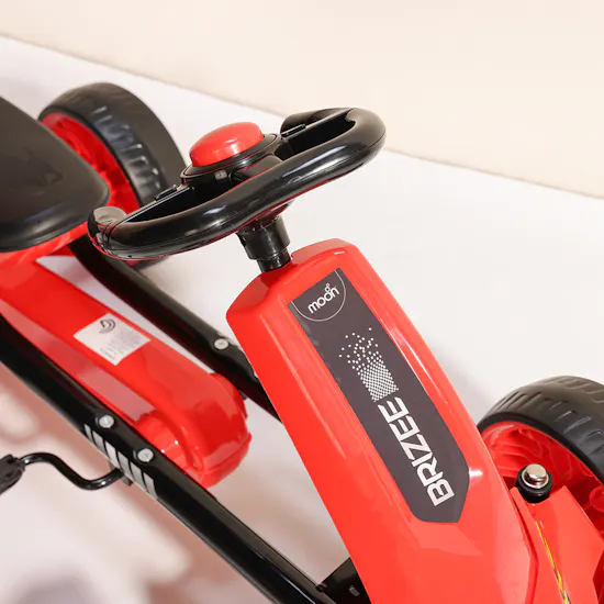 Moon Brizee Go-Kart Pedal Bike | Red
