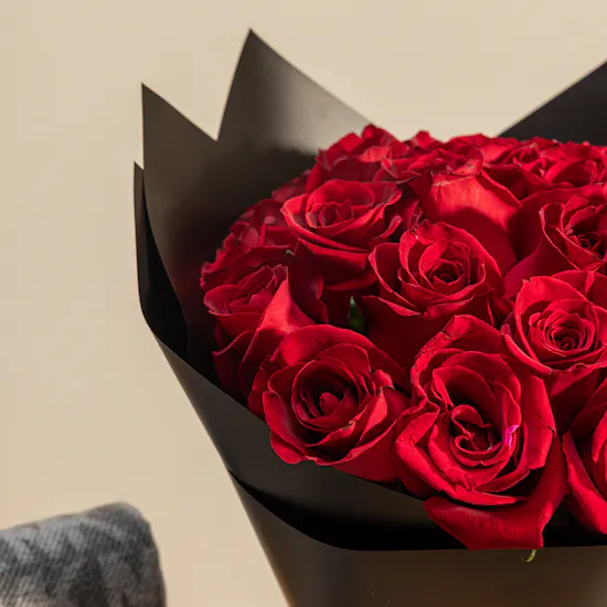 Michael Kors Grey Poncho | Red Majesty Flowers