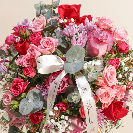 Stunning Birthday Rose Vase