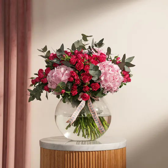 Forever Fuchsia Flower Vase
