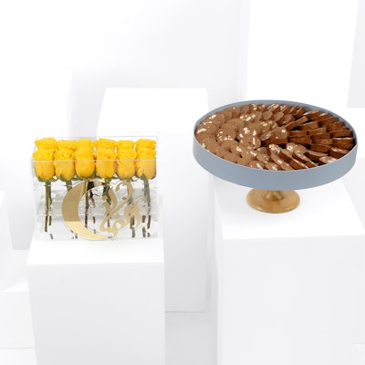 Round Tray Salami Chocolate