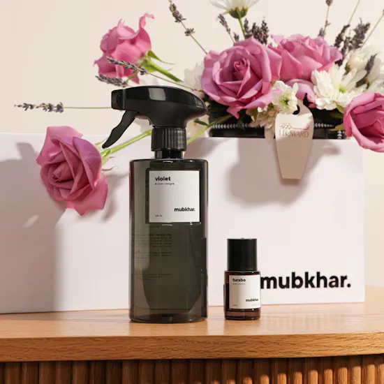 Mubkhar Violet All Over and Turabe Perfume | Purple Bouquet