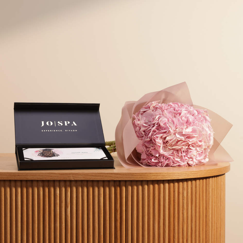 قسيمة اهداء من جو سبا | باقة زهور