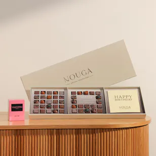 Valentino Perfume and Nouga Bonbons Birthday Gift Set