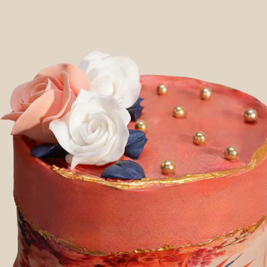 Floward Uniqe Floral Cake