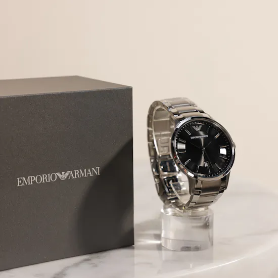 Emporio Armani Silver Men’s Watch