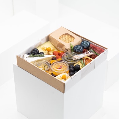 Small box by Cheese on board (Vegetarian)