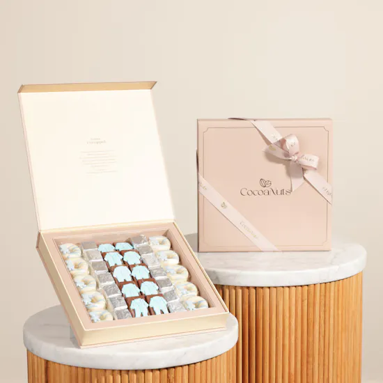 Cocoanuts Welcome Baby Boy Chocolate Box