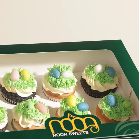 Noon Sweets Easter Egg Cupcake