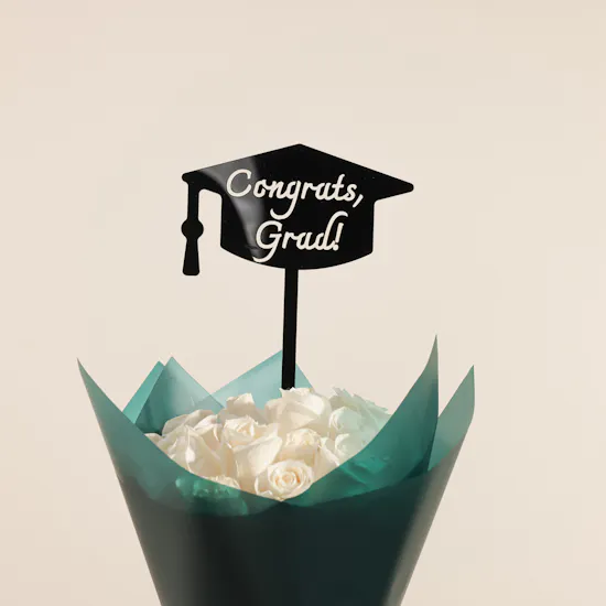 Ah Vint Perfume Set for Women | Congrats Grad Rose Bouquet