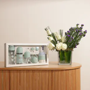 Suavinex Baby Set | Flowers Vase