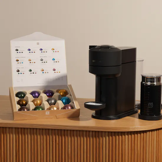 Nespresso Vertuo Next Coffee Machine & Aeroccino Frother Bundle