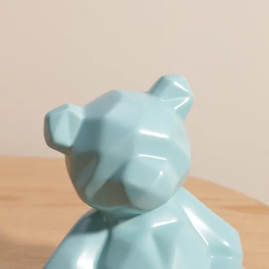 Floward Blue Ceramic Teddy Bear