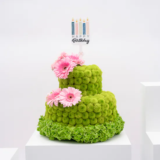Birthday Bloom Cake