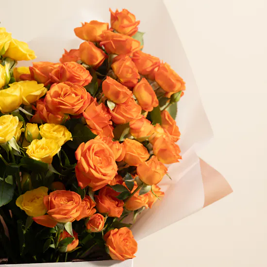 Heartfelt Baby Roses Bouquet