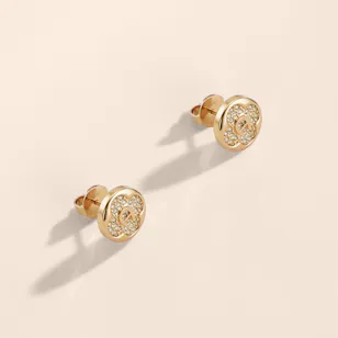 Aigner Aria Rose Gold Women's Earrings
