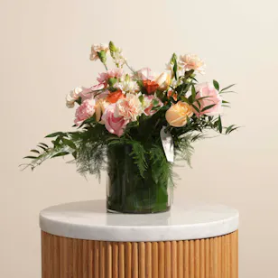 Floral Enchantment | Glass Vase