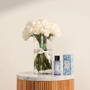 Abdul Samad Al Qurashi Viva La Vida Perfume | Magical Flowers Vase