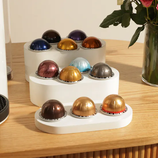 Nespresso Vertuo Plus White Coffee Machine Bundle | Astounding Flower Vase