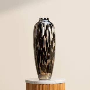 Floward Black Opal Unique Glass Vase