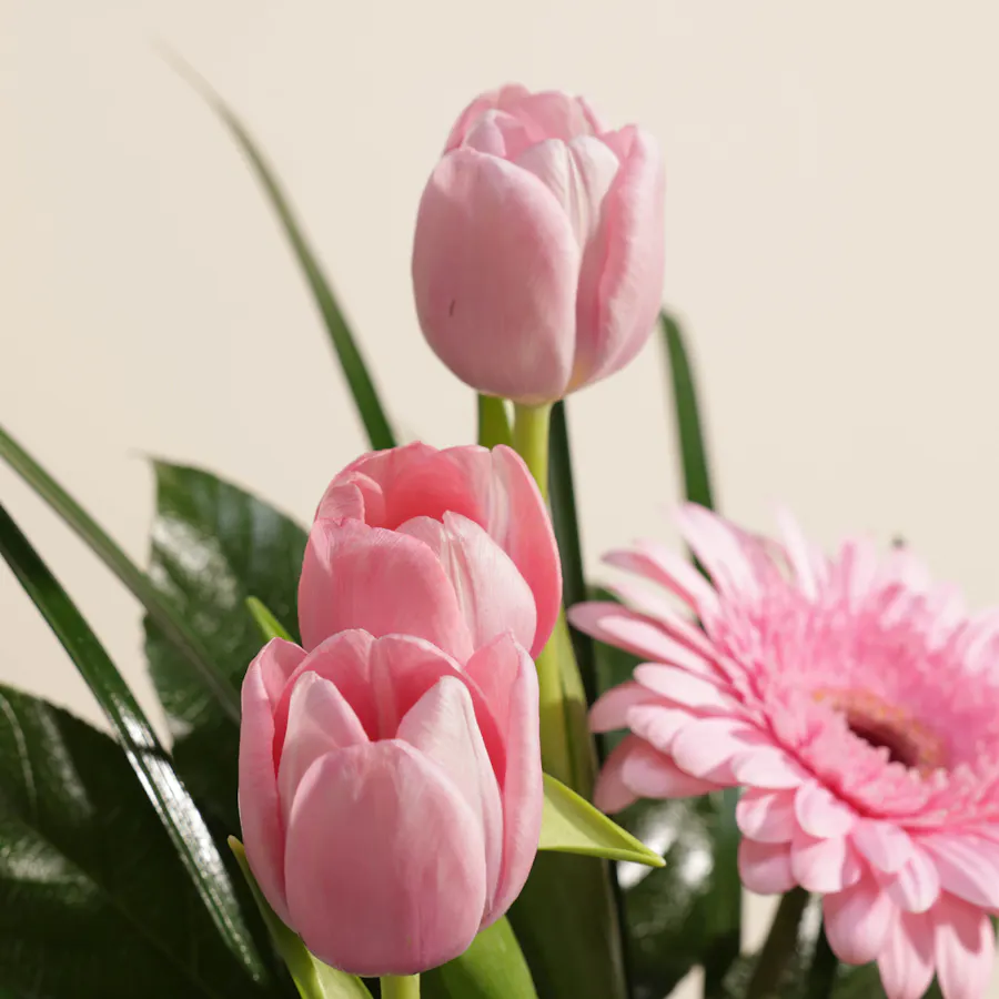 Spirit of Life Vase | Pink Flowers 3