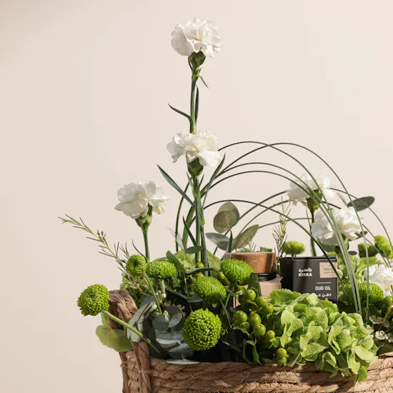 Kisra Gift Basket | Pure Delight Flowers