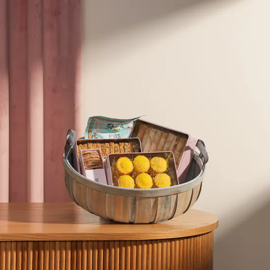 Nuts and More Elegant Arabic Sweets Gift Basket