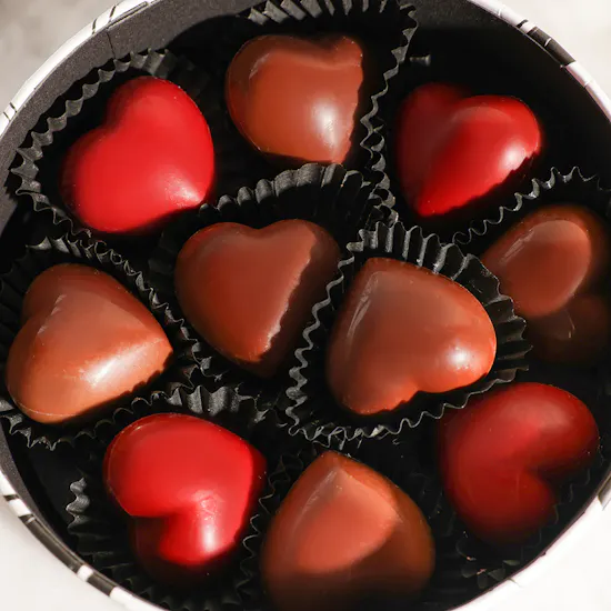 Sweetzerland Heart Chocolate Box
