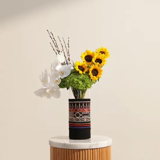 Threads of Legacy Flower Vase