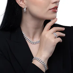 Luxury Alvira Set- Silver plated
