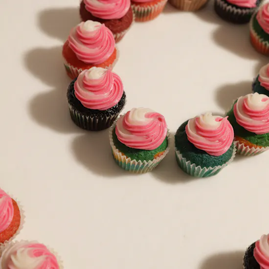 Helen's Bakery Birthday Number Cupcakes | Magical Bouquet
