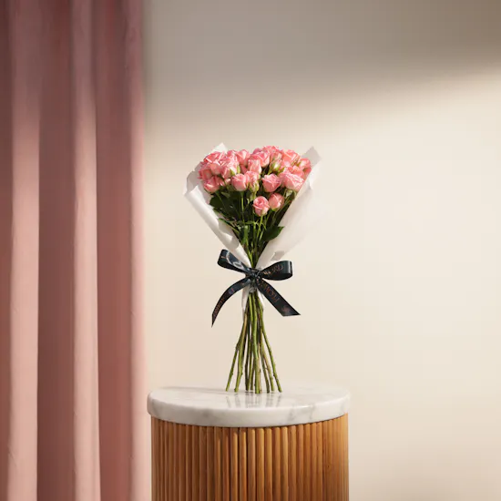 Soft Blush Flower Bouquet