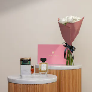 Swiss Arabian Pink Set | Delicate Flowers