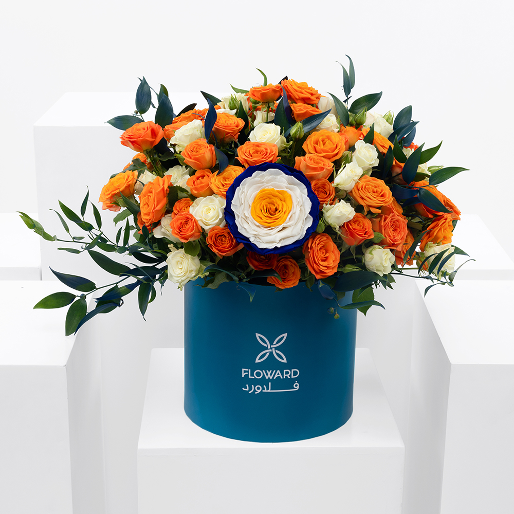 جوري دائمة | صندوق زهور