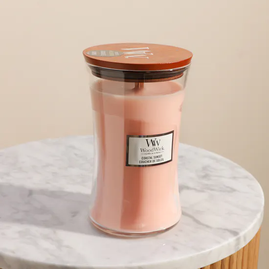 Woodwick Coastal Sunset Large Hourglass Candle