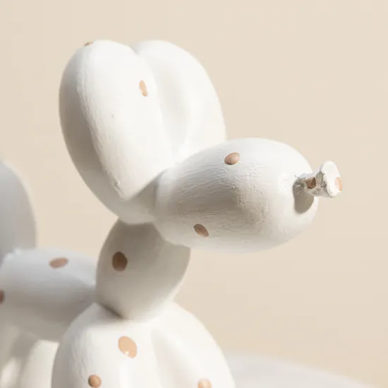 Nno Pebbles White Dotted Pink Vase