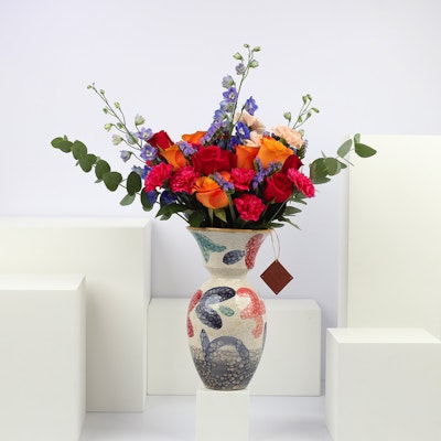 Mixed Colors | Colorful Vase 