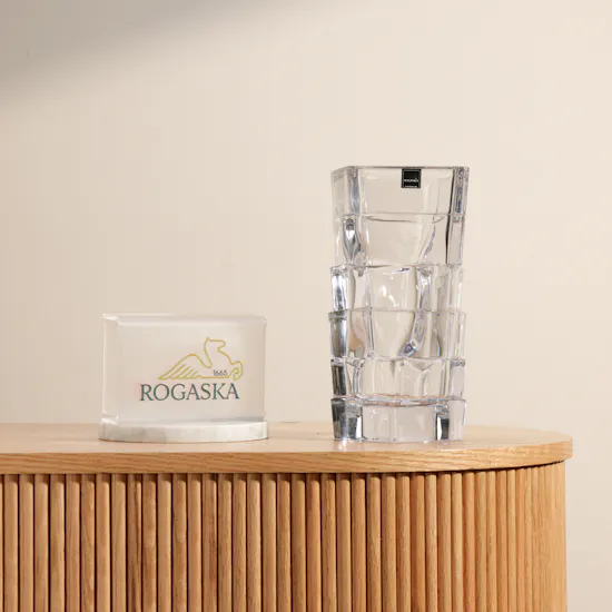 Rogaska Astounding Flowers Superior Vase