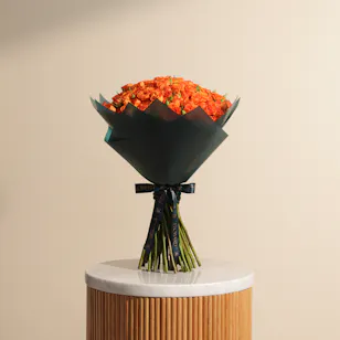 Sunset Bliss Baby Rose Bouquet Sunset Bliss Baby Rose Bouquet