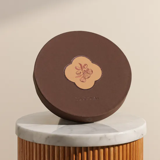 Soucolat Round Chocolate Box